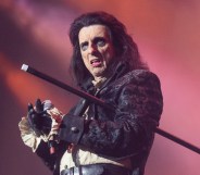 Alice Cooper calls gender-affirming care for trans kids a 'fad'.