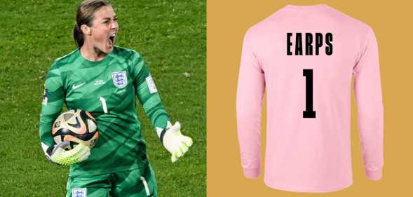 Alcopop! Records have taken matters into their own hands after Nike refused to make a replica shirt for England goalkeeper Mary Earps