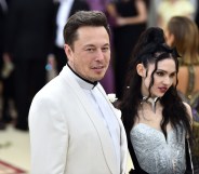 Grimes and Elon Musk attend the Met Gala in New York City in 2018