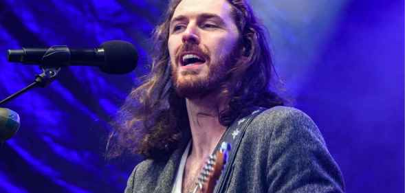 Alt rock sensation and unwavering LGBTQ+ ally Hozier explains why the fight for LGBTQ+ rights is 'never really over'. (Getty)