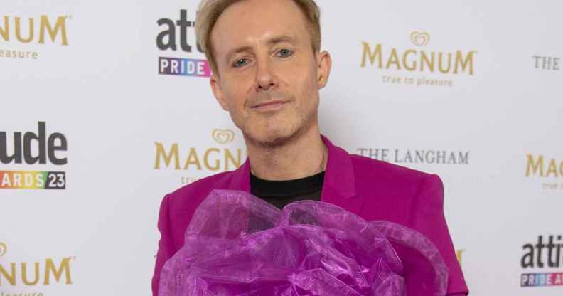 Ian 'H' Watkins' new documentary explores being the 'only gay in the village' (Getty)