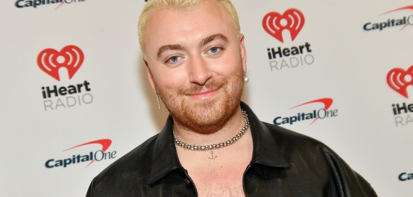 Sam Smith at iHeart Radio event.