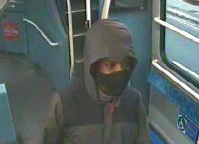 The latest image of the suspect from the Metropolitan Police shows them on a bus on Sunday evening, shortly before two people were stabbed at The Two Brewers.