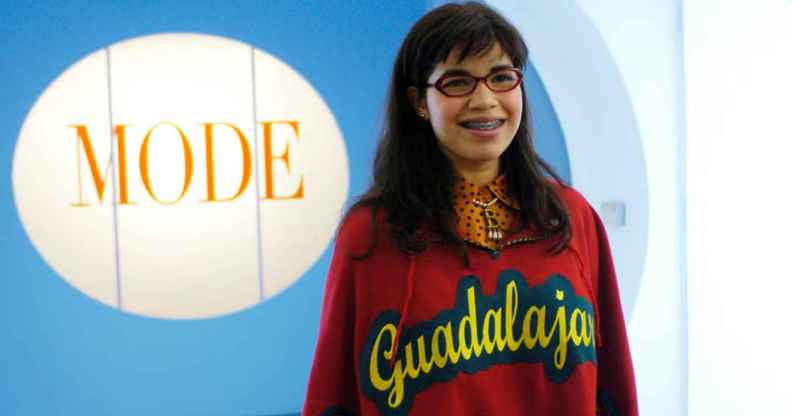 America Ferrera in Ugly Betty.