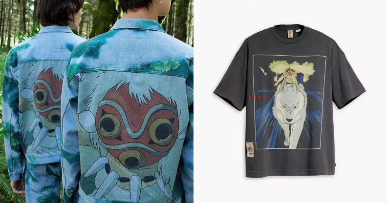 Levi's and Studio Ghibli release collection inspired by Princess Mononoke.