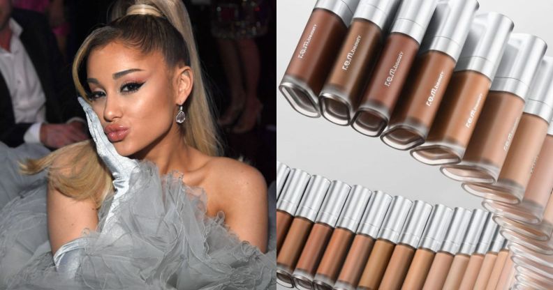 Ariana Grande announces release date for r.e.m. beauty foundation.