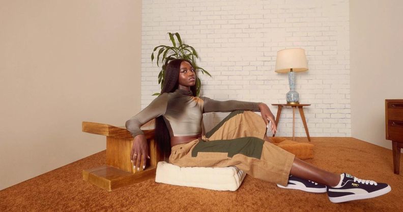 Zaya Wade hopes to 'inspire other trans kids' as she stars in Puma campaign. (Puma)