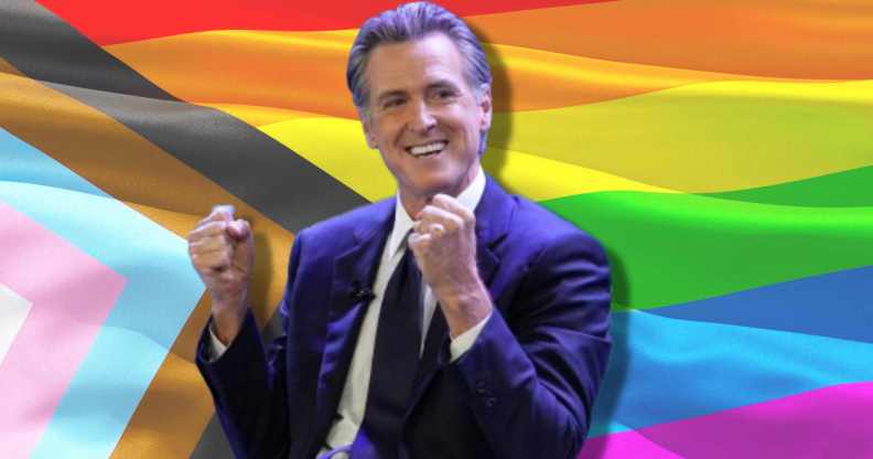 California governor Gavin Newsom