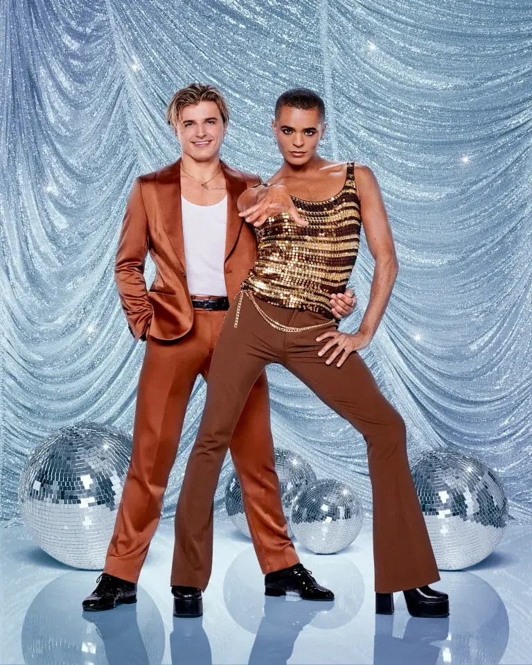 Layton Williams and Nikita Kuzmin.