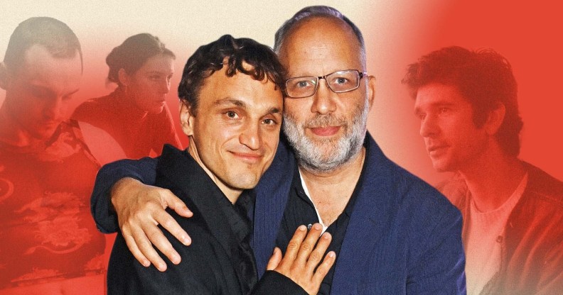 Passages star Franz Rogowski and director Ira Sachs (Getty/MUBI)