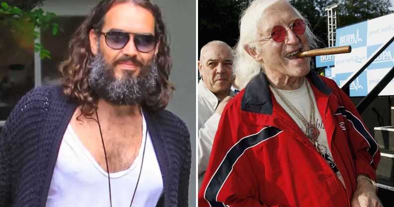 Russell Brand and Jimmy Savile