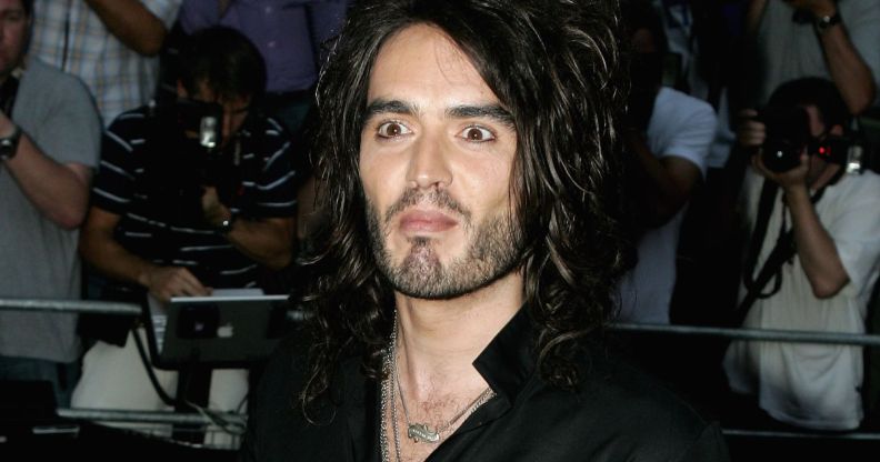 Russell Brand during a 2006 press event.