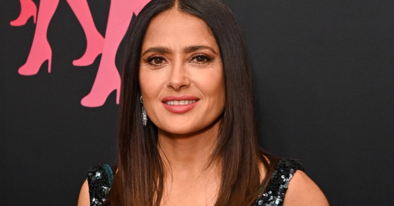 Salma Hayek talks about the heart-warming trans storyline in upcoming Christmas film.