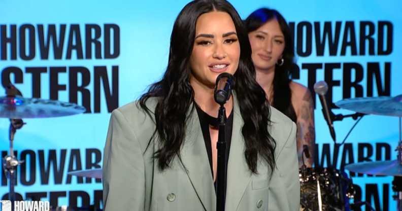 Demi Lovato on The Howard Stern Show