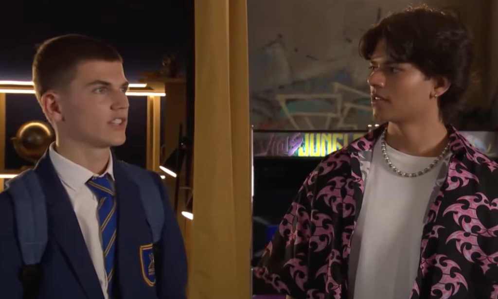 Hollyoaks Dillon and Lucas