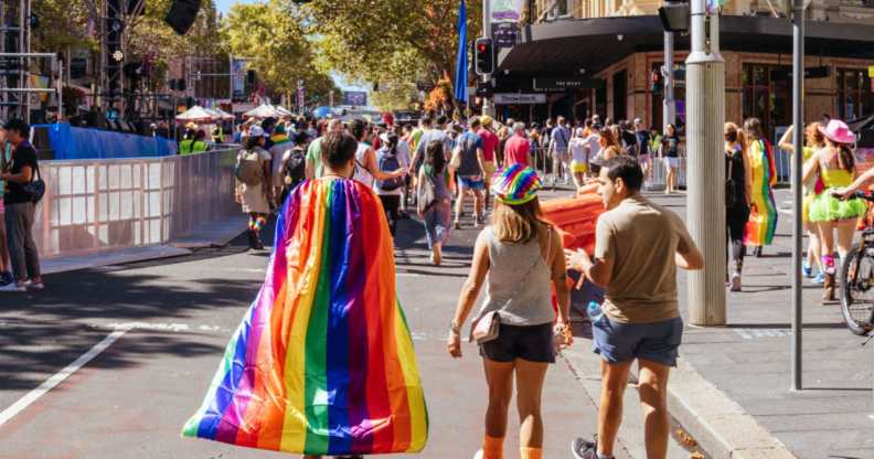 People celebrate Sydney Pride 2023