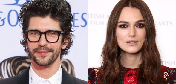 Ben Whishaw (left) and Kiera Knightley (Right)