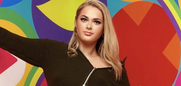 Big Brother's trans housemate Hallie in a promotional image for ITV