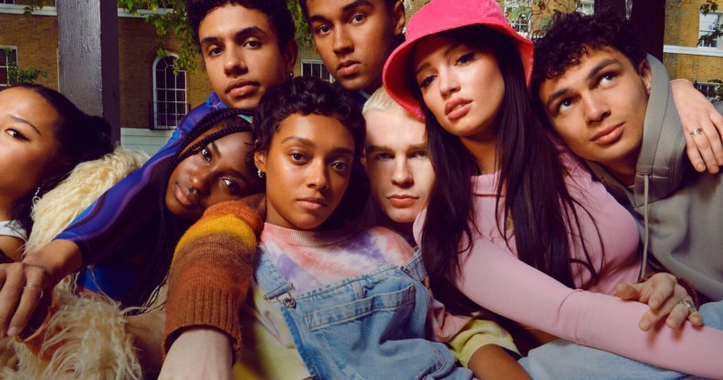 The cast of Netflix queer teen drama Everything Now