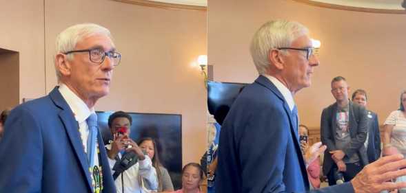 Governor Tony Evers or Wisconsin.