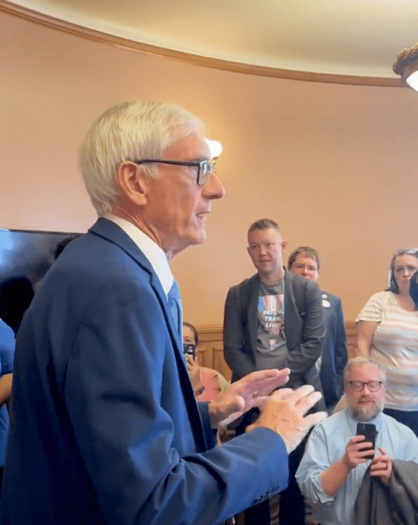 Democratic Governor Tony Evers 