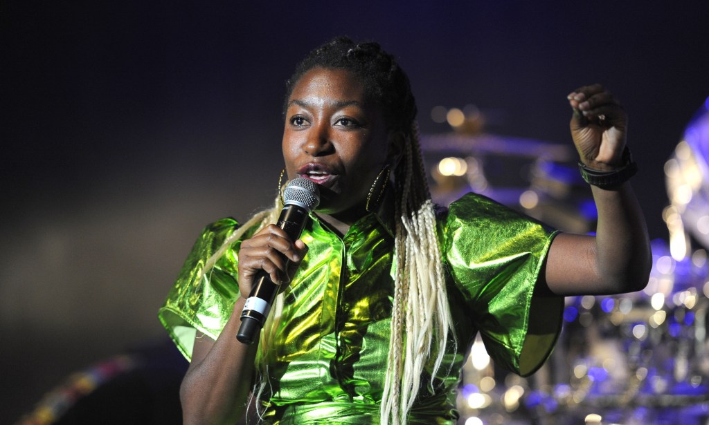 Sophie Duker performing at Edinburgh Fringe Festival. (Getty)