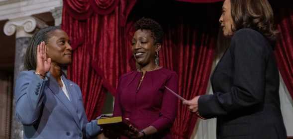 Vice president Harris swears in Laphonza Butler