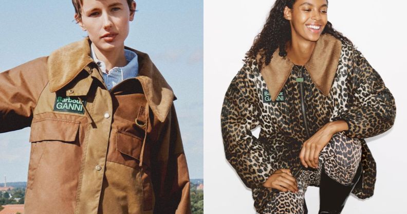 Ganni x Barbour announce release date details for their upcoming collab.