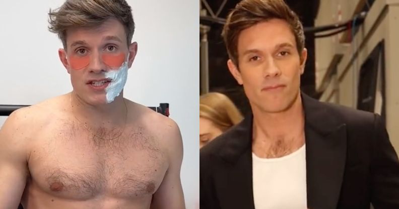 Will Best in stills from his TikTok page.