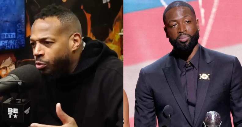 Dwyane Wade has saluted Marlon Wayans