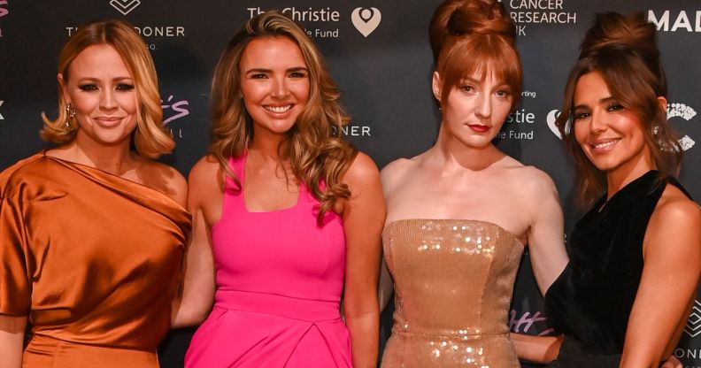 Girls Aloud members Kimberley Walsh, Nadine Coyle, Nicola Roberts and Cheryl Tweedy.