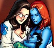 X-Men comic confirms Mystique as Nightcrawler's father.