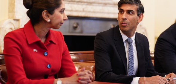 Suella Braverman and Rishi Sunak