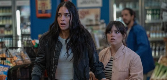 Jenna Ortega and Melissa Barrera in Scream