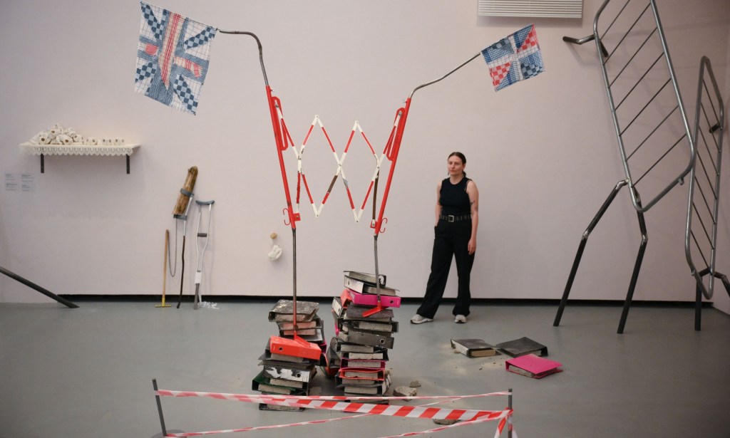 Jesse Darling's exhibition presented at the Turner Prize ceremony