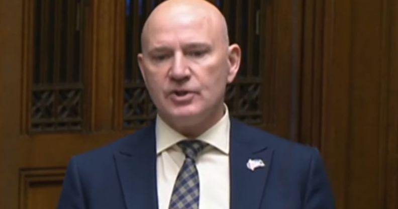 Neale Hanvey in the House of Commons.