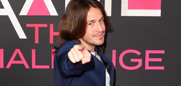 LOS ANGELES, CALIFORNIA - NOVEMBER 30: Phill Cain is one of two LGBTQ players to make the Squid Game final. Pictured attending the 'Squid Game: The Challenge' Celebration at the Trials Live Experience Space on November 30, 2023 in Los Angeles, California. (Photo by Joe Scarnici/Getty Images for Netflix)